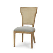 Aldgate Dining Chair w/ Rattan Back - Fruit Wood (*this finish requires bleaching, which often leads to variations in wood color)