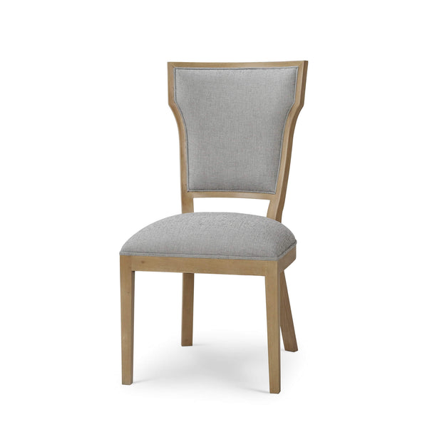 Aldgate Dining Chair w/ Upholstered Back - Fruit Wood (*this finish requires bleaching, which often leads to variations in wood color)