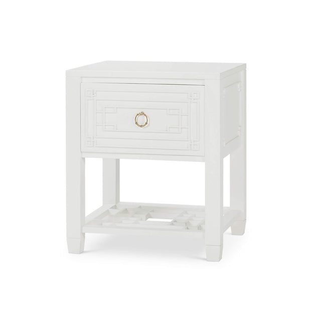 Knightsbridge End Table - True White * (comes without distressing)