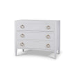 Mornington Linen Wrapped 3 Drawer Dresser