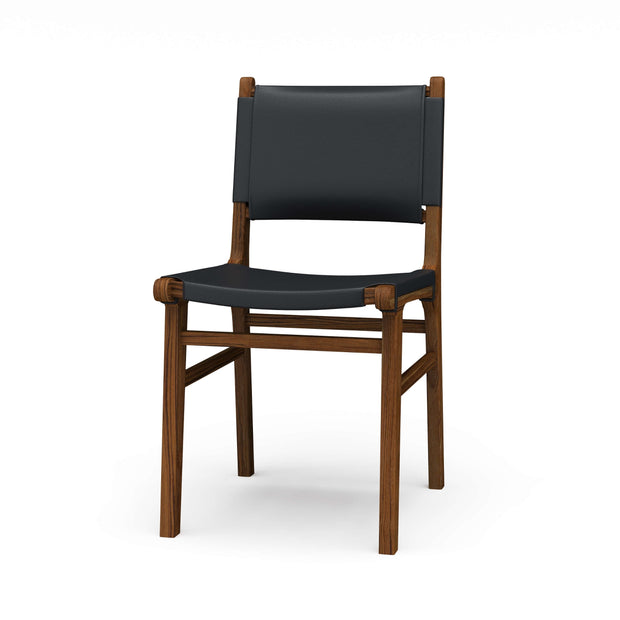 Logan Dining Chair w/ Leather - Teak