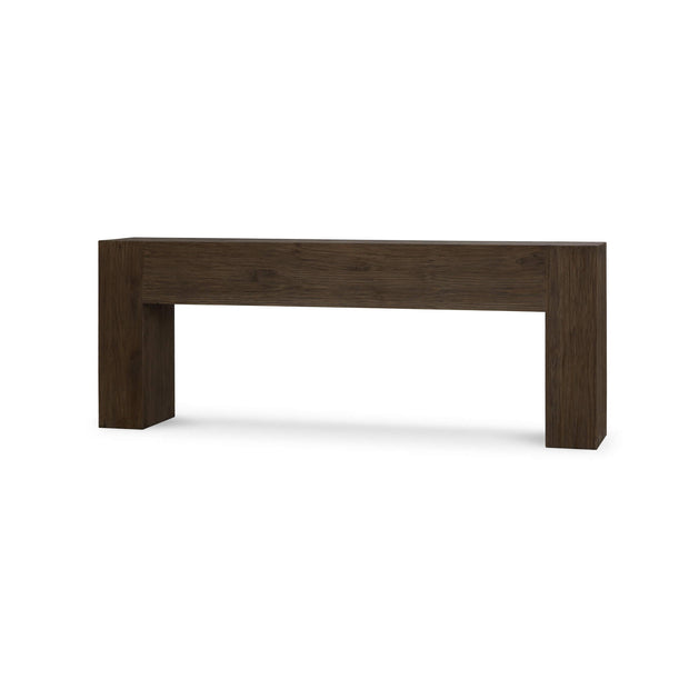Tuscan Rustic Distressed  Console - Teak