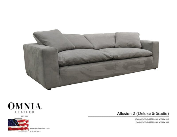 Allusion2 Sofa - OMNIA Leather Furniture
