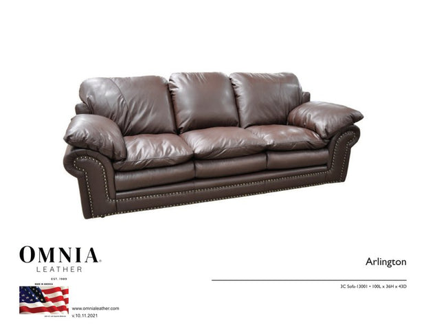 Arlington Sofa - OMNIA Leather Furniture