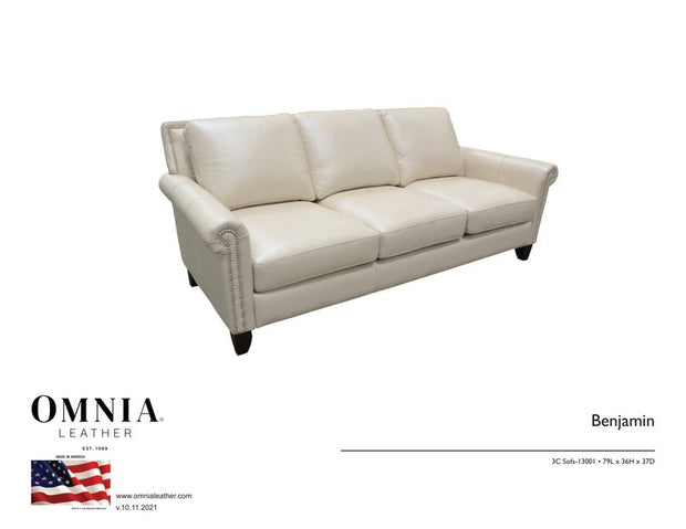 Benjamin Sofa - OMNIA Leather Furniture
