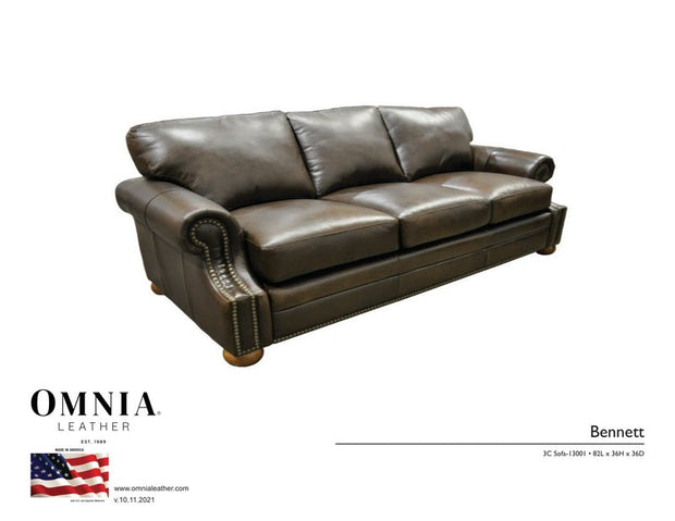 Bennett Sofa - OMNIA Leather Furniture