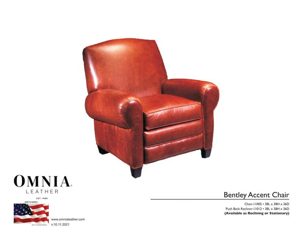 Bentley Chair - OMNIA Leather Furniture