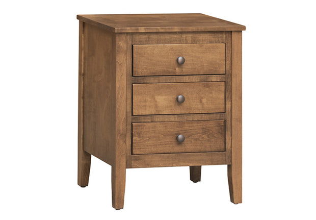 Briton 3 Drawer Nightstand