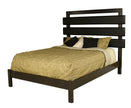 Campaign Plank Bed With Leather - Campaign Plank Bed with Leather - Campaign Plank Bed with Leather