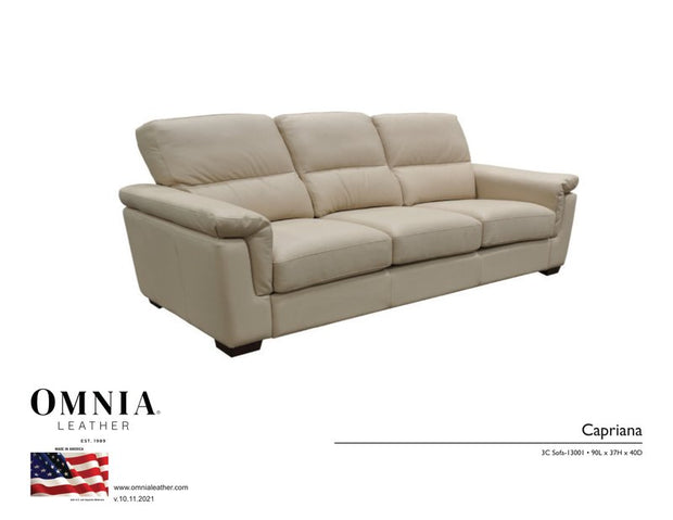 Capriana Sofa - OMNIA Leather Furniture