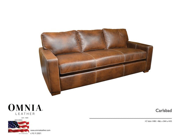 Carlsbad Sofa - OMNIA Leather Furniture
