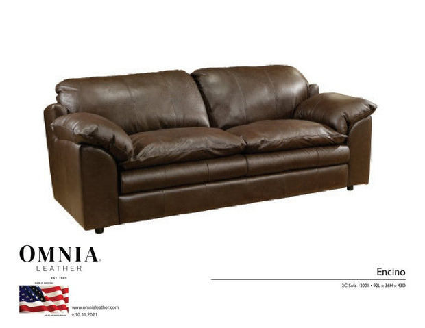 Encino Sofa - OMNIA Leather Furniture