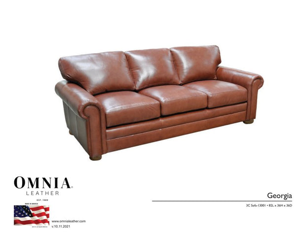 Georgia Sofa - OMNIA Leather Furniture