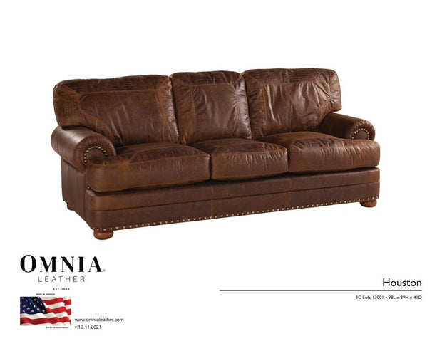 Houston Sofa - OMNIA Leather Furniture