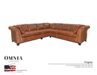 Kingsley Sectional - OMNIA Leather Furniture
