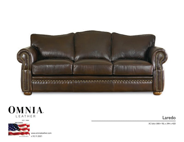 Laredo Sofa - OMNIA Leather Furniture