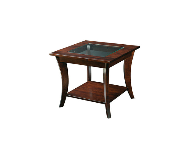 Lehigh Occasionals Lehigh End Table Glass Top - Lehigh-End Table_Glass top - Lehigh-End Table_Glass top