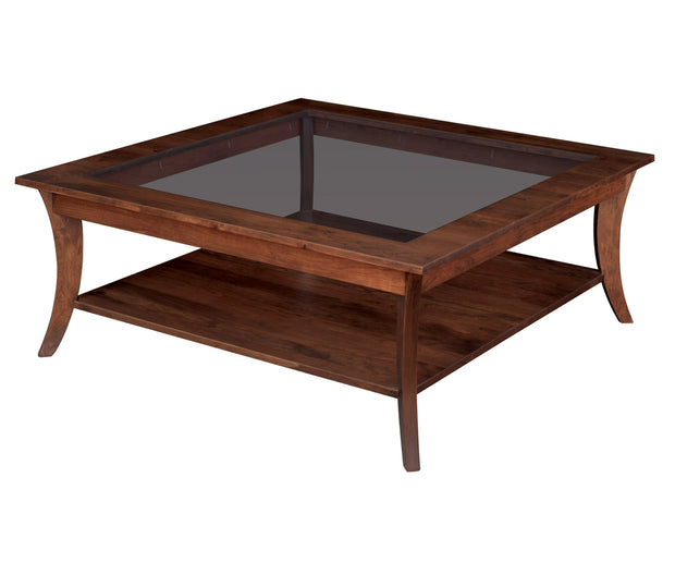 Lehigh Occasionals Lehigh Sq End Table Glass Top - Lehigh-Sq End Table_Glass top - Lehigh-Sq End Table_Glass top