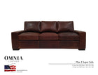 Max3 Super Sofa - OMNIA Leather Furniture