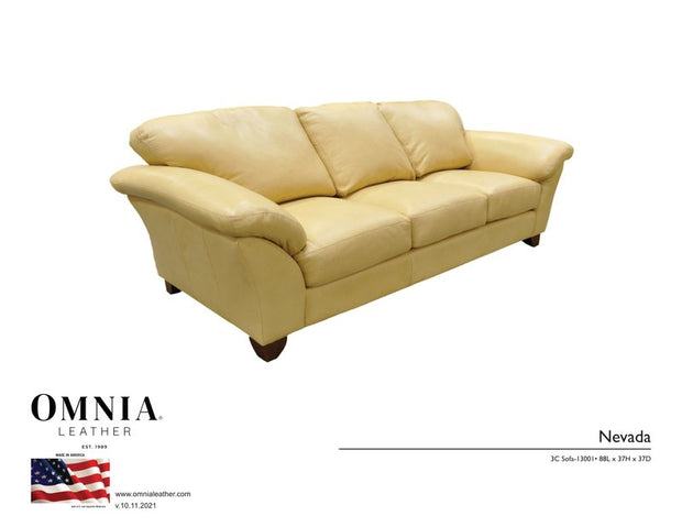 Nevada Sofa - OMNIA Leather Furniture