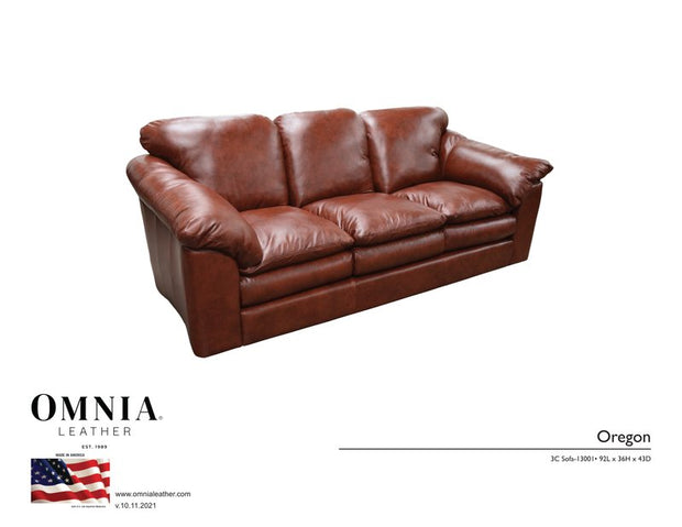 Oregon Sofa - OMNIA Leather Furniture
