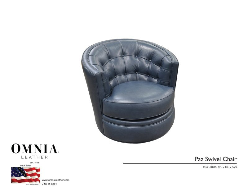 Paz Chair - OMNIA Leather Furniture
