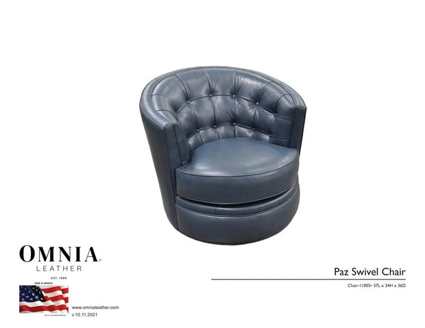 Paz Chair - OMNIA Leather Furniture