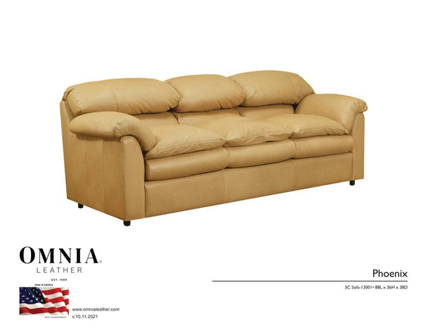 Phoenix Sofa - OMNIA Leather Furniture