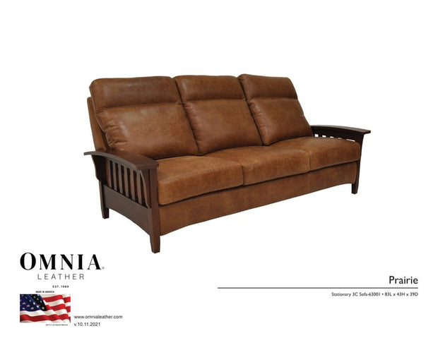 Prairie Sofa - OMNIA Leather Furniture