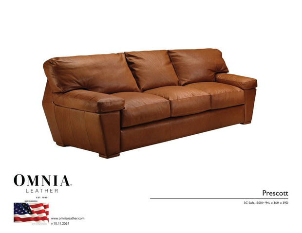Prescott Sofa - OMNIA Leather Furniture