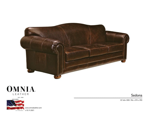 Sedona Sofa - OMNIA Leather Furniture