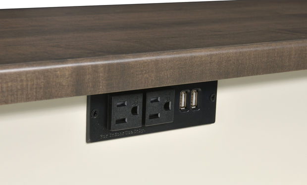 Oceanside Occasionals Sofa Console Outlet Inset - Sofa Console Outlet Inset