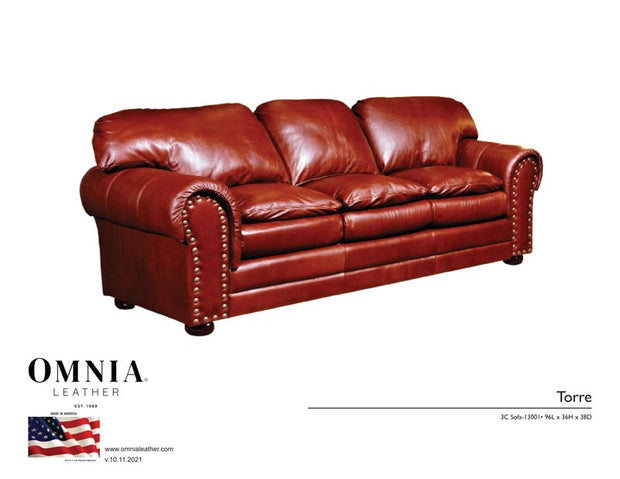 Torre Sofa - OMNIA Leather Furniture