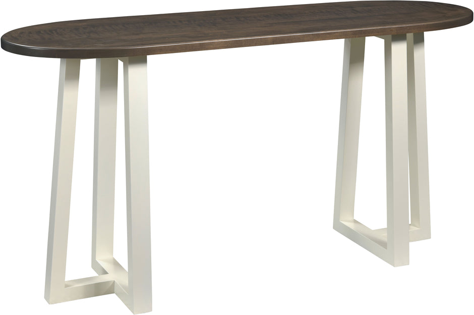 Tribeca Occasionals Tribeca Sofa Table Oval Top - Tribeca Sofa Table-oval-top - Tribeca Sofa Table-oval-top