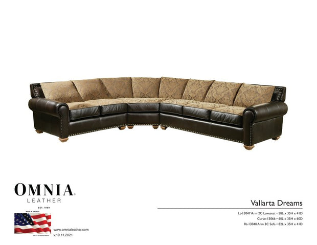 Vallarta Dreams Sectional - OMNIA Leather Furniture