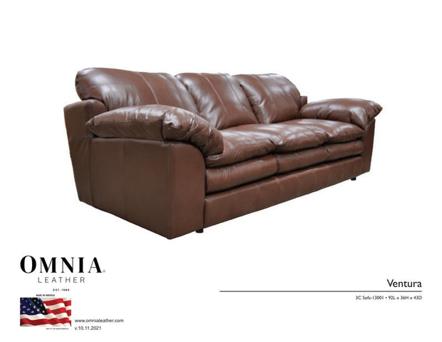 Ventura Sofa - OMNIA Leather Furniture
