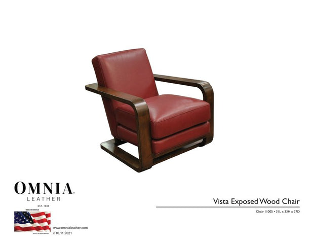 Vista Chair - OMNIA Leather Furniture