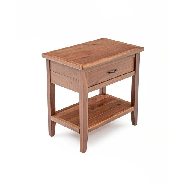Denver 1 Drawer Nightstand With Shelf - All Walnut 6415WALWW