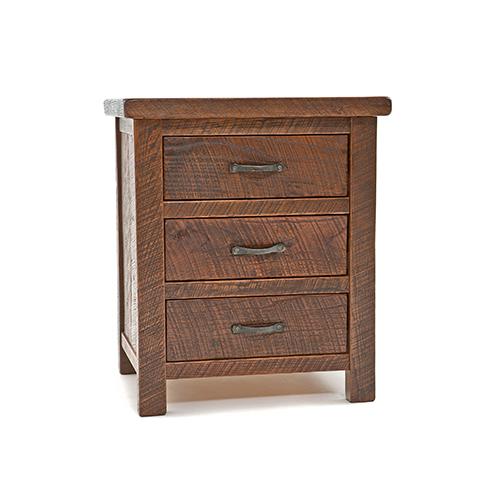 Oak Haven - 3 Drawer Nightstand 17403