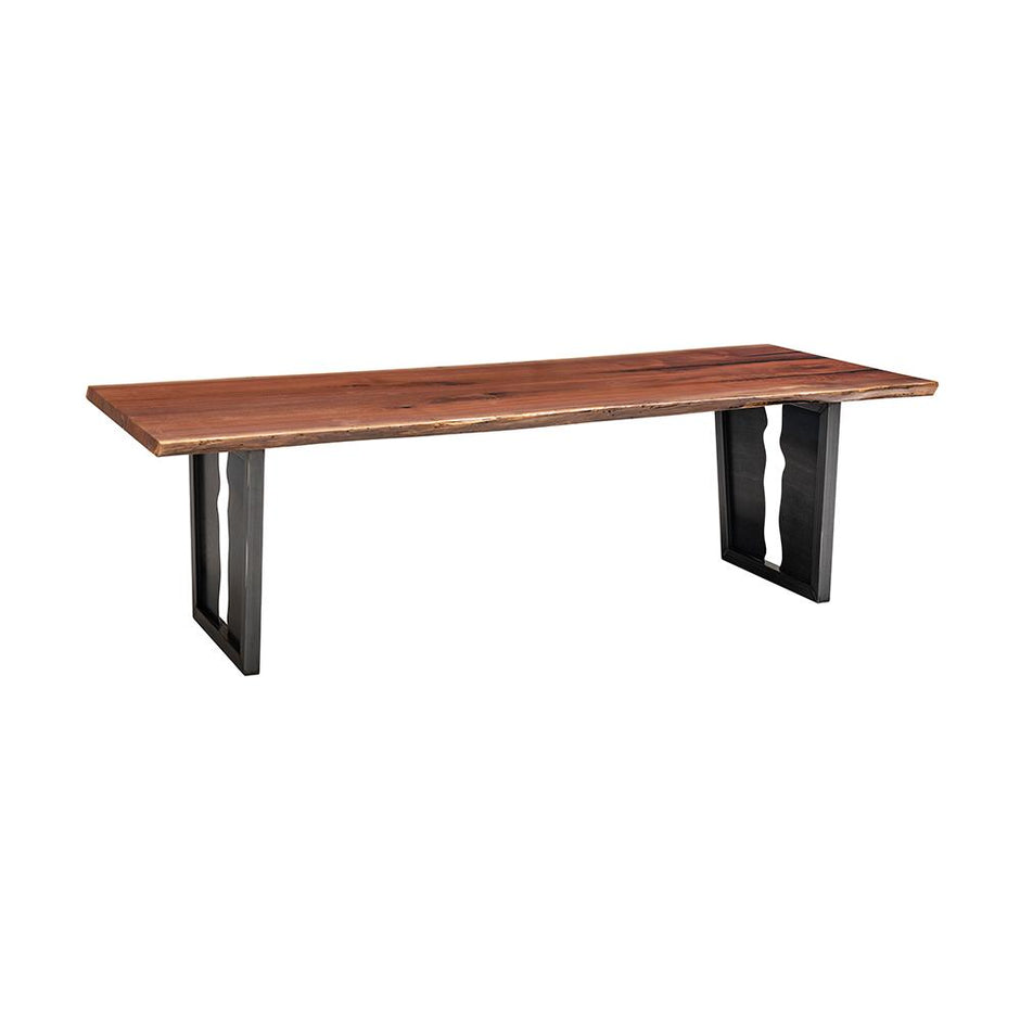 Epoxy Dining Table With Black Accent - (9') MISC101
