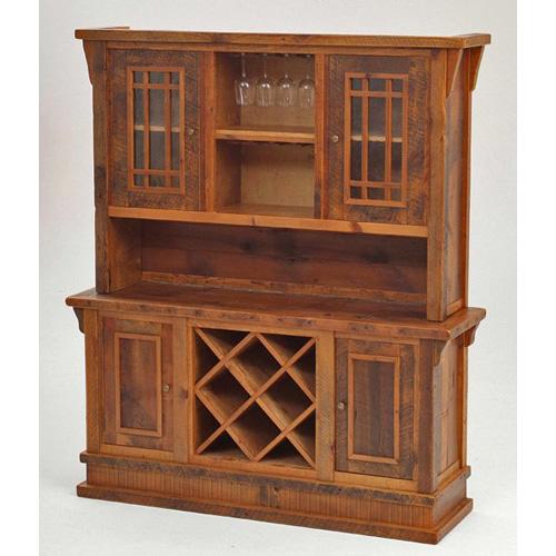 Stony Brooke - Entry Way Hutch With Wine Rack and Wine Glass Holder 7734