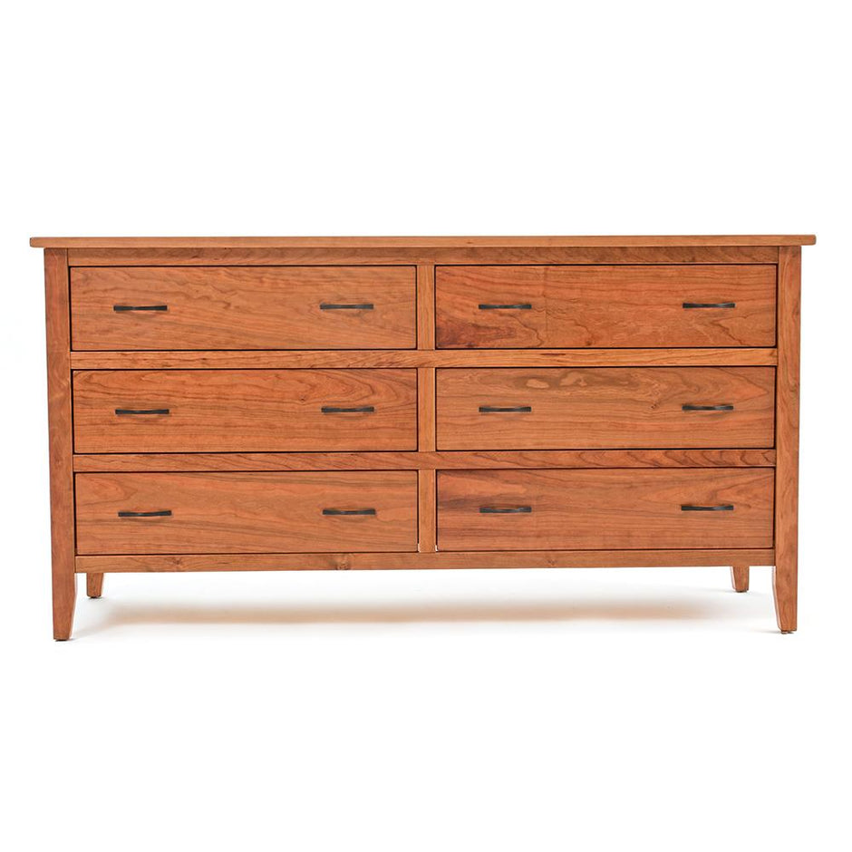 Denver 6 Drawer Dresser - Solid Cherry Wood 88425WC