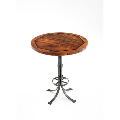 Red River - Deadwood Bar Table 30, 36, and 42 Inch Round Standard - (30") 30030B