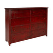 Blue Ridge 8 Drawer Dresser FO427