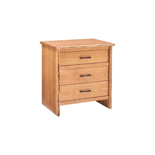 Kettle Creek 3 Drawer Nightstand -natural 2KETT4016N