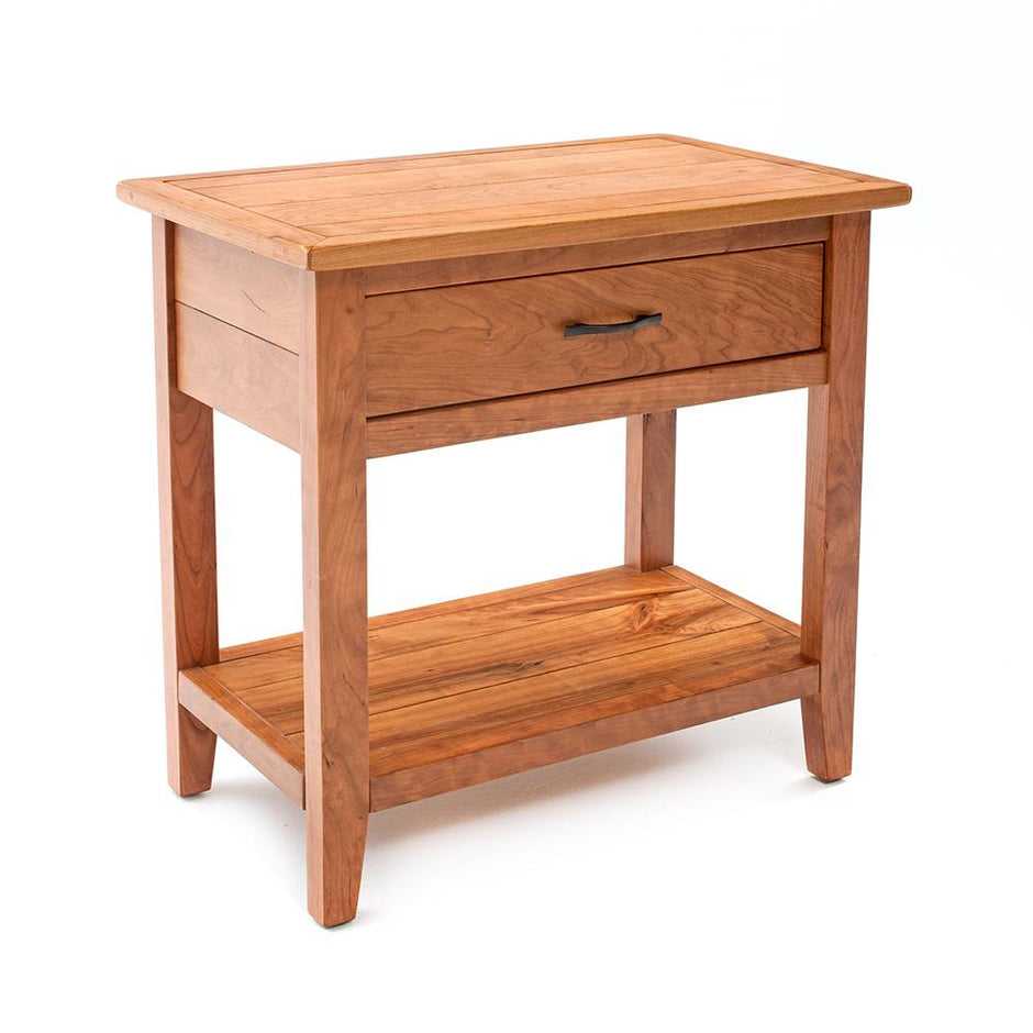 Denver 1 Drawer Nightstand - Solid Cherry Wood 88415WC