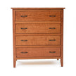 Denver 4 Drawer Chest - Solid Cherry Wood 88426WC