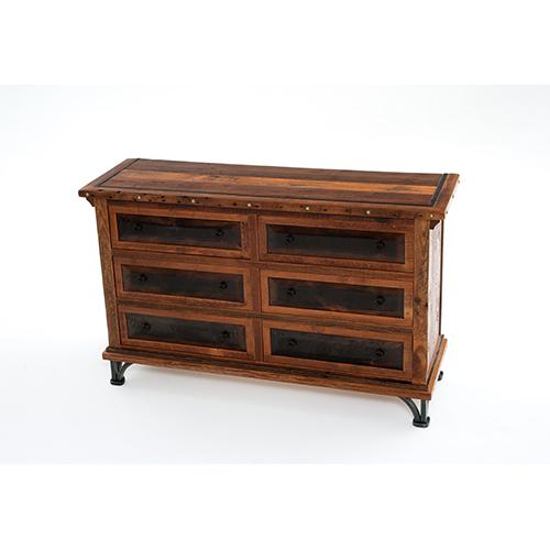 Red River - Tombstone 6 Drawer Dresser 30412