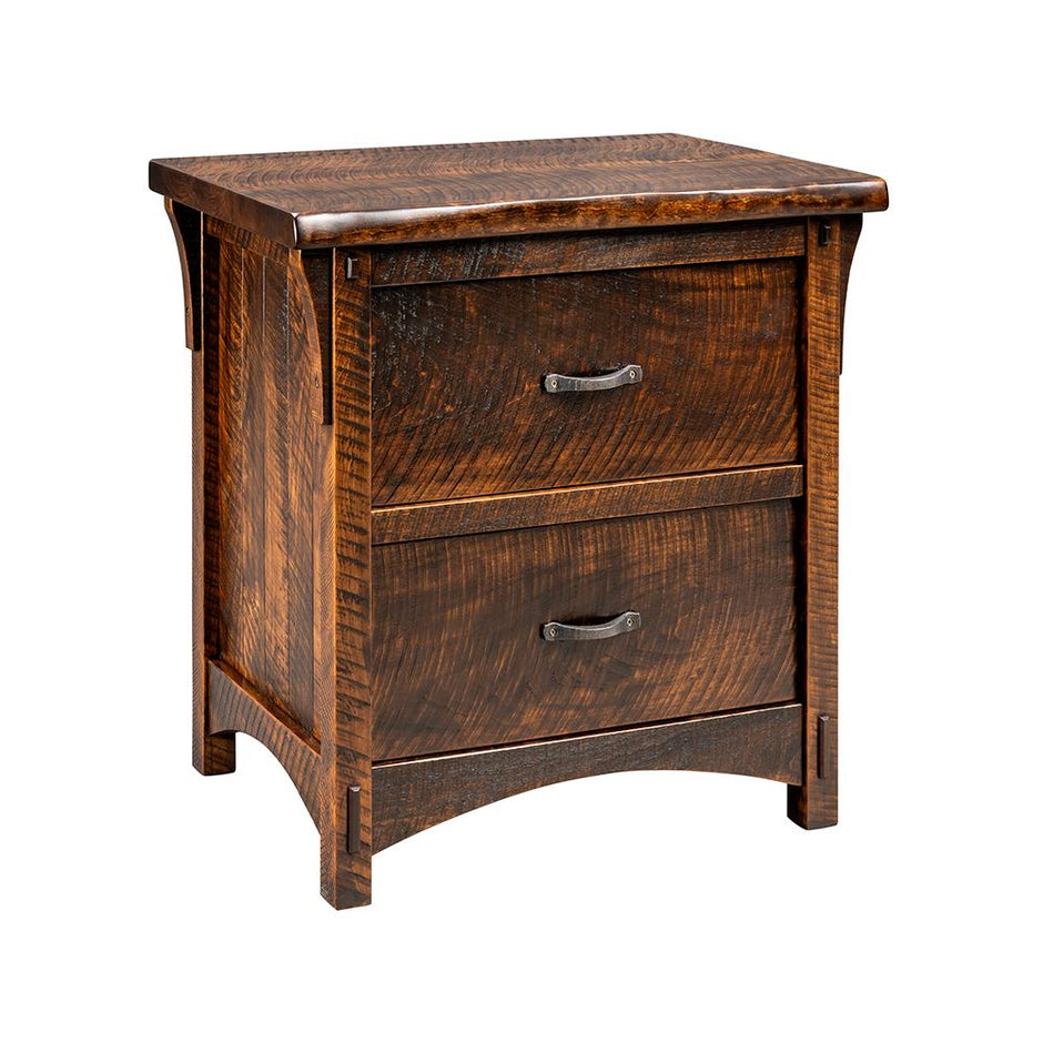 Montana Mission 2 Drawer Nightstand Y4403