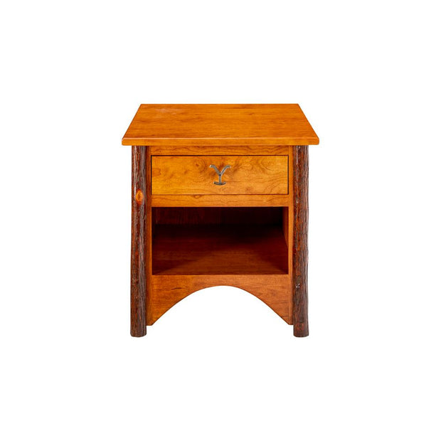 Gallatin Valley 1 Drawer Nightstand With Open Shelf Y6403